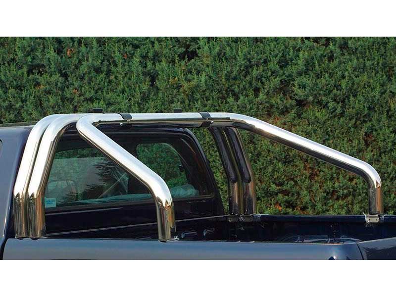 Double Roll-Bar Ford Ranger 09-11 DC Stainless Steel