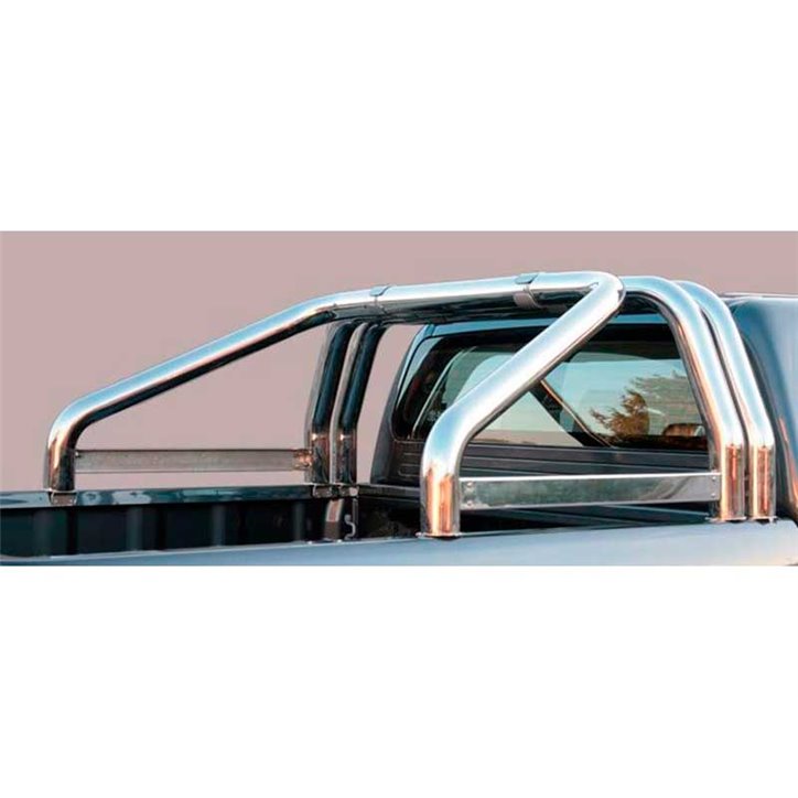 Roll-Bar Duplo Isuzu D-Max 07-12 CD Inox S/ Legenda