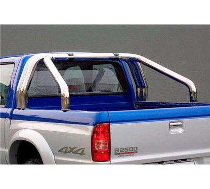 Double Roll-Bar Mazda B2500 03-06 Stainless Steel