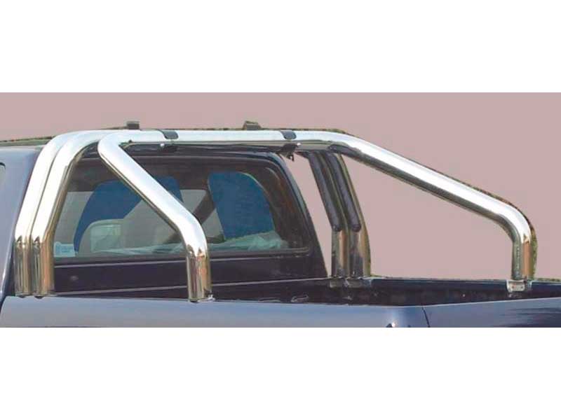 Roll-Bar Duplo Mitsubishi L200 06-09 Club Cab Inox Roll-Bar Duplo Mitsubishi L200 06-09 Club Cab Inox