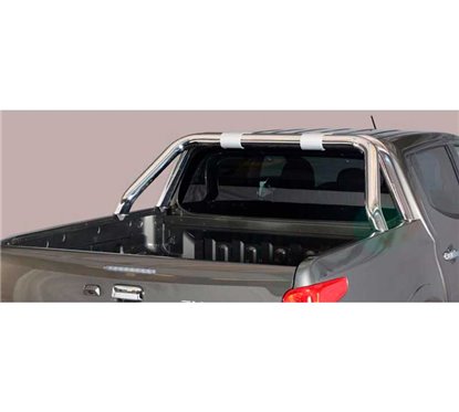 Double Roll-Bar Toyota Hilux Revo 2016+ Stainless Steel W/O Sidebar