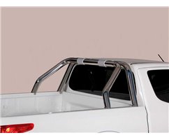 Roll-Bar Fiat Fullback Extended Cab Stainless Steel W/O Sidebar