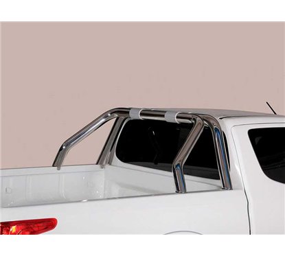 Roll-Bar Fiat Fullback Extended Cab Stainless Steel W/O Sidebar