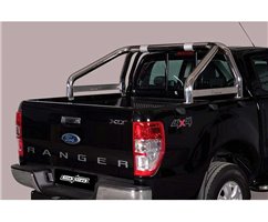 Roll-Bar Ford Ranger 2012+ Stainless Steel W/ Brand Logo