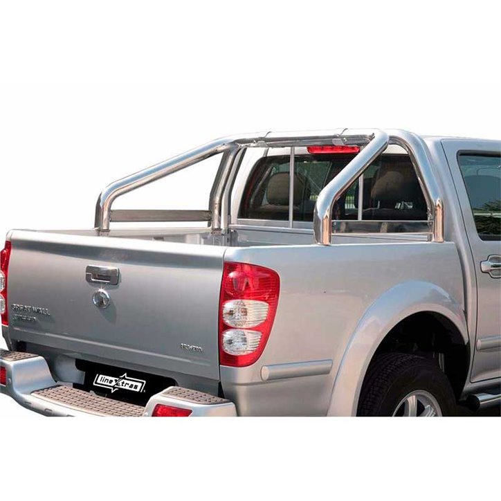 Roll-Bar Great Wall Steed/Wingle 09-11 DC Inox S/ Leyenda
