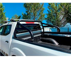 Roll-Bar Isuzu D-Max 2020+ Stainless Steel Black W/ Glass Protection