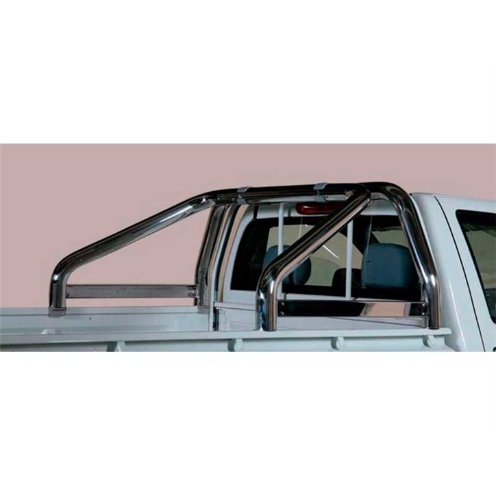 Roll-Bar Isuzu D-Max Rodeo 04-07 DC Stainless Steel W/O Brand Logo