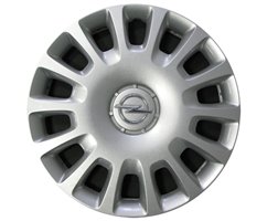 Jeu Enjoliveurs avec Logo Chromé 14'' Opel Corsa D