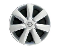 Wheel Trims with Chromed Logo 14'' Nissan Micra 10-16