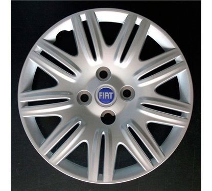 Wheel Trims with Chromed Logo 14'' Fiat Doblo Restyling 2005