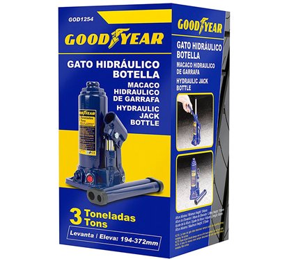 Hydraulic Jack (Bottle) 3T Goodyear 