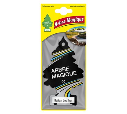 Air Freshener Tree-Italian Leather ARBRE MAGIQUE