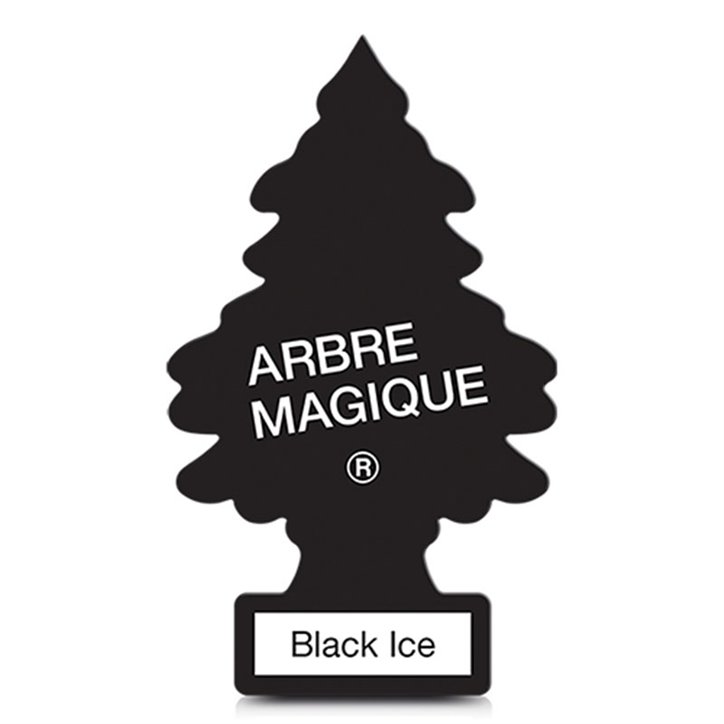 Air Freshener Tree-Black Ice ARBRE MAGIQUE 