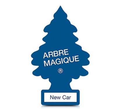 Ambientador Árvore-Carro Novo ARBRE MAGIQUE