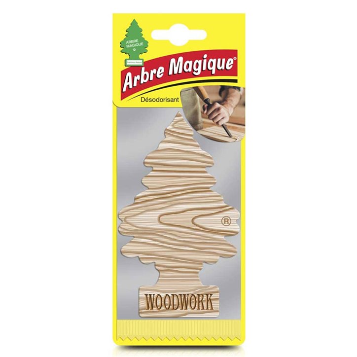 Air Freshener Tree - Wood ARBRE MAGIQUE