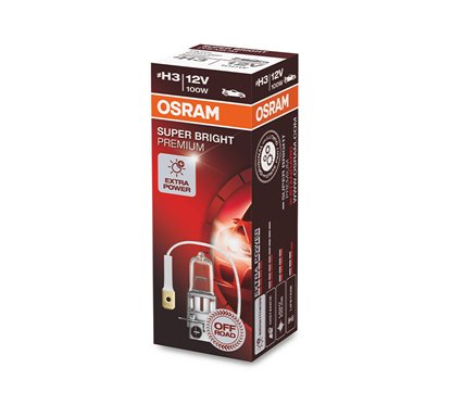 Lampe H3 12V/100W OSRAM Super Bright® Premium