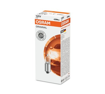 Kit 10 Lámparas BA9s 12V/5W OSRAM Original Miniwatt® 