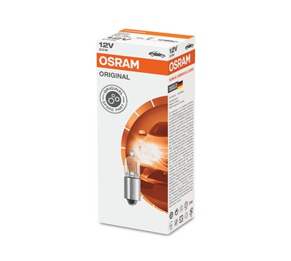 Kit 10 Lámparas BA9s 12V/20W OSRAM Original Miniwatt® 