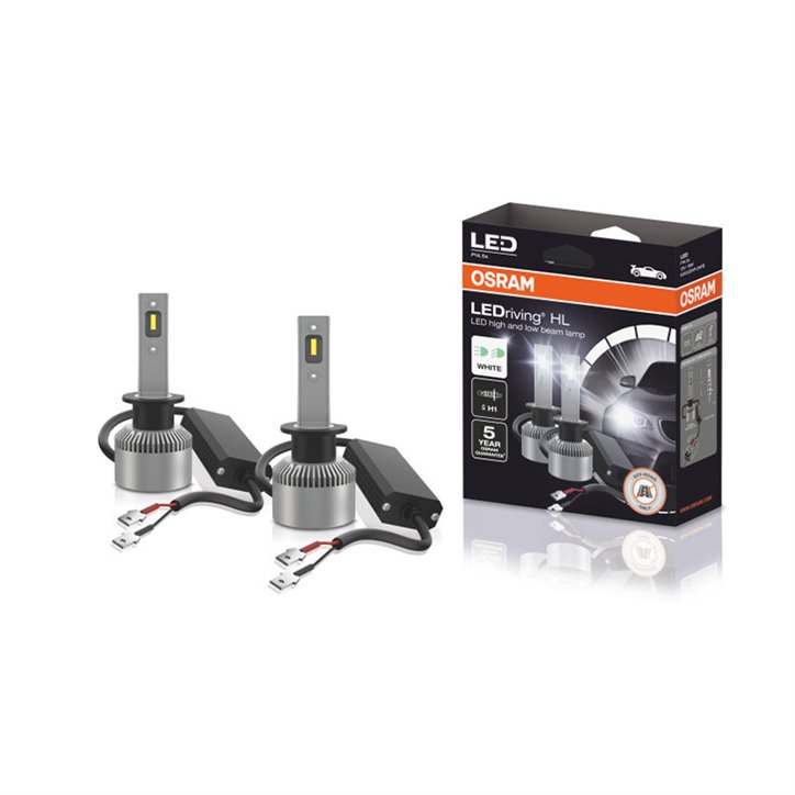 Kit 2 Lampes LED H1 12V/12W OSRAM LEDriving® HL GEN2