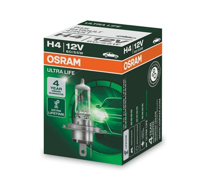 Lámpara H4 12V 60/55W OSRAM Ultra Life®