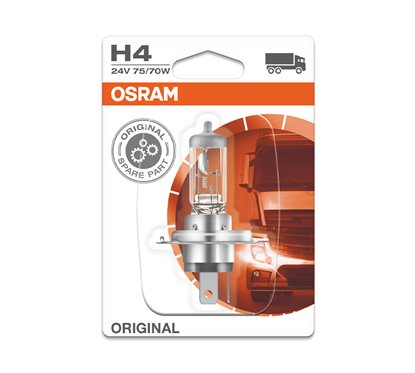 Lámpara H4 24V 75/70W OSRAM Original Line® Blister