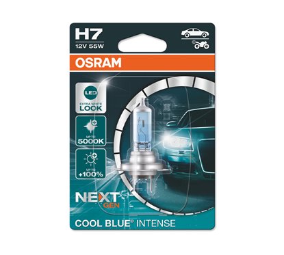 Lâmpada H7 12V/55W OSRAM Cool Blue Intense® NEXT GEN Blister
