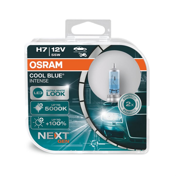 Kit 2 Lamps H7 12V/55W OSRAM Cool Blue Intense® NEXT GEN HCB