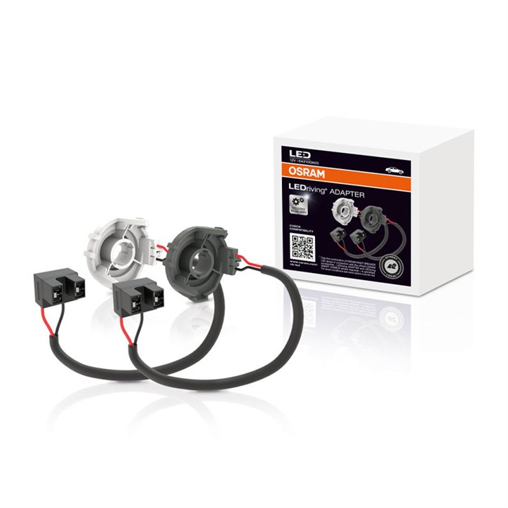 Kit 2 Adaptador para LED OSRAM LEDriving Adapter (OFFROAD) 64210DA05