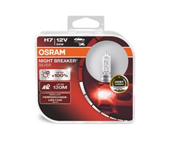 Kit 2 Lâmpadas H7 12V/55W OSRAM Night Beaker® Silver HCB