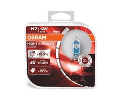Kit 2 Lampes H7 12V/55W OSRAM Night Beaker® Laser HCB
