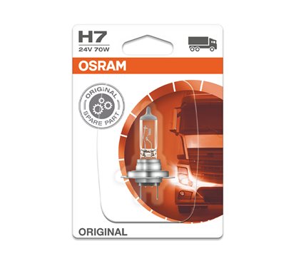 Lámpara H7 24V/70W OSRAM Original Line® Blister