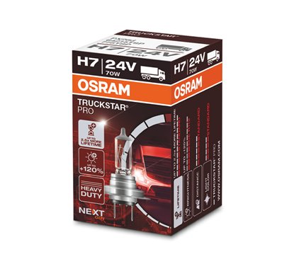 Lámpara H7 24V/70W OSRAM Truckstar® PRO