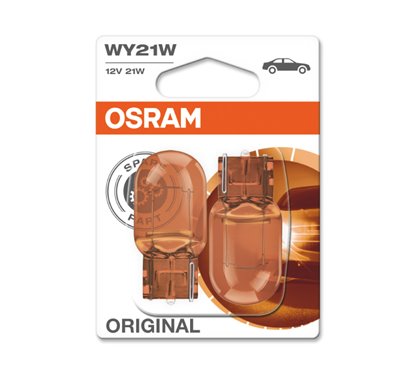 Kit 2 Lámparas WY21W 12V 21/5W OSRAM Original Line®