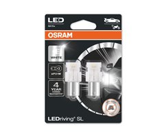 Kit 2 Lampes LED P21W 12V/1.4W OSRAM LEDriving® SL WHITE