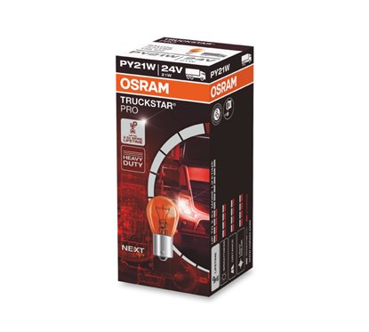 Kit 10 Lámparas PY21W 24V/21W OSRAM Truckstar® PRO