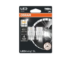 Kit 2 Lámparas LED W21/5W 12V/1.9W OSRAM LEDriving® SL YELLOW