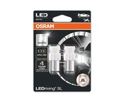 Kit 2 Lampes LED P21/5W 12V/1.7W OSRAM LEDriving® SL WHITE