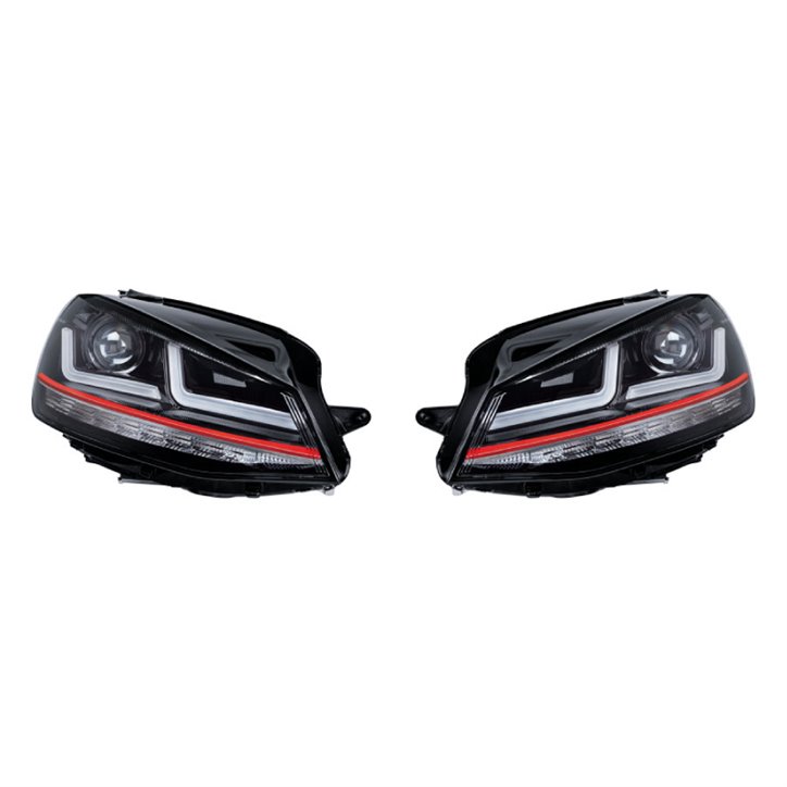 Headlights GOLF VII GTI OSRAM LEDriving® BLACK