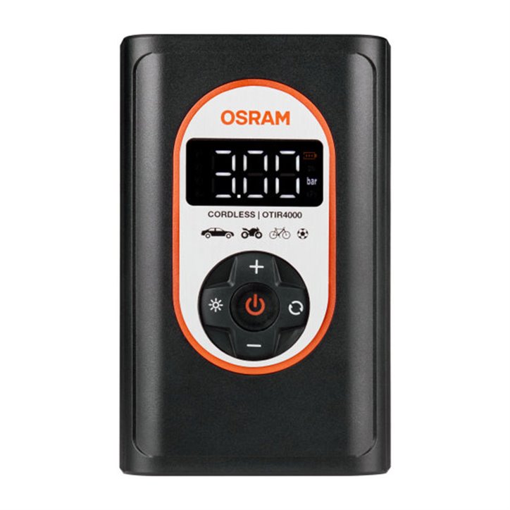 Compressor Digital Recarregável OSRAM TYREinflate 4000 