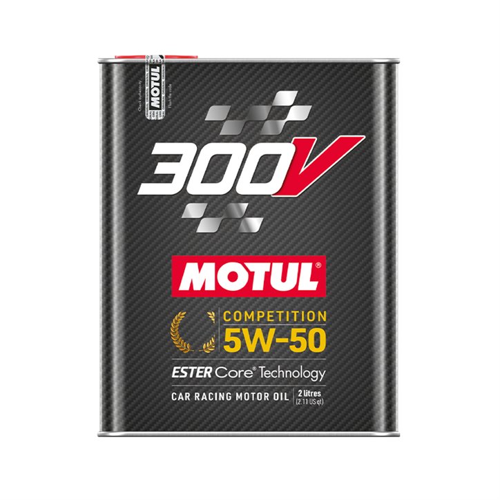 Huile Compétition MOTUL 300V COMPETITION 5W50 2L