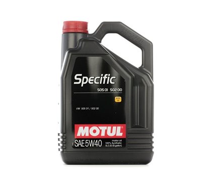 Aceite Motor MOTUL SPECIFIC VW 505.01 - 502.00  5W40 5L