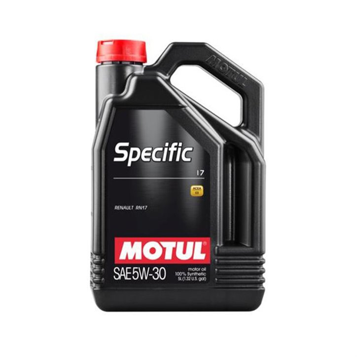 Aceite Motor MOTUL SPECIFIC 17 5W30 5L