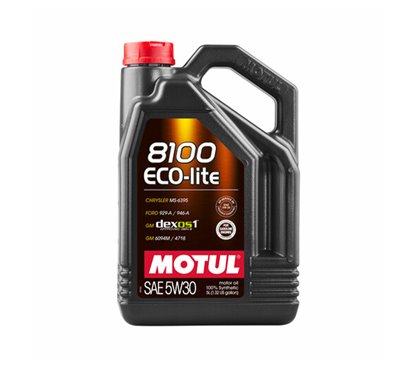 Engine Oil MOTUL 8100 ECO LITE 5W30 5L