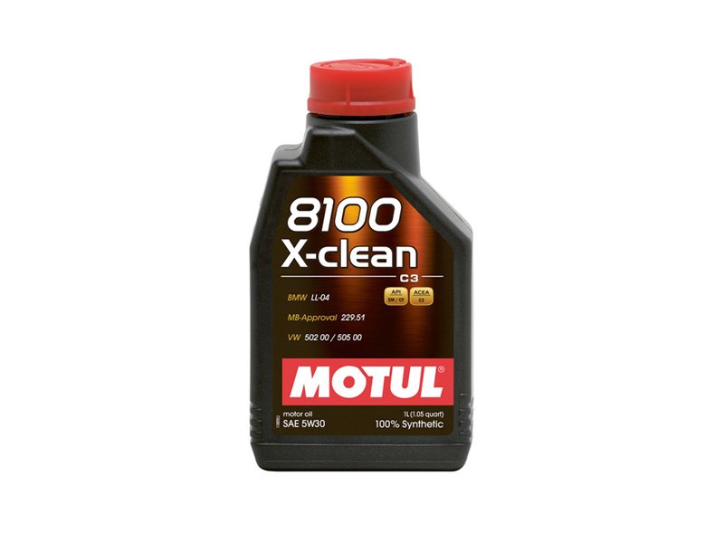 Aceite Motor MOTUL 8100 X-CLEAN+ 5W30 1L