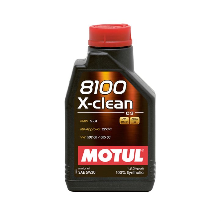 Aceite Motor MOTUL 8100 X-CLEAN+ 5W30 1L
