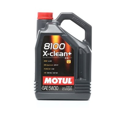 Aceite Motor MOTUL 8100 X-CLEAN+ 5W30 5L