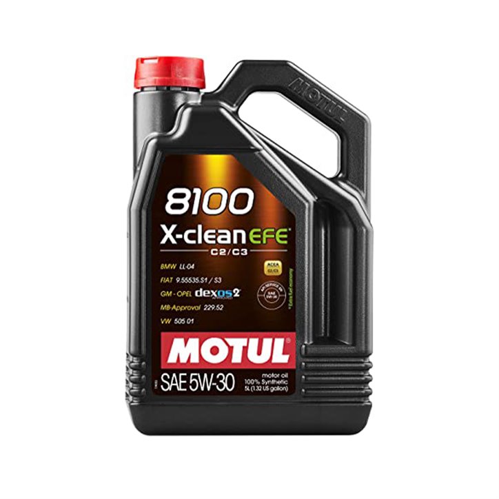 Engine Oil MOTUL 8100 X-CLEAN EFE C2/C3 5W30 5L