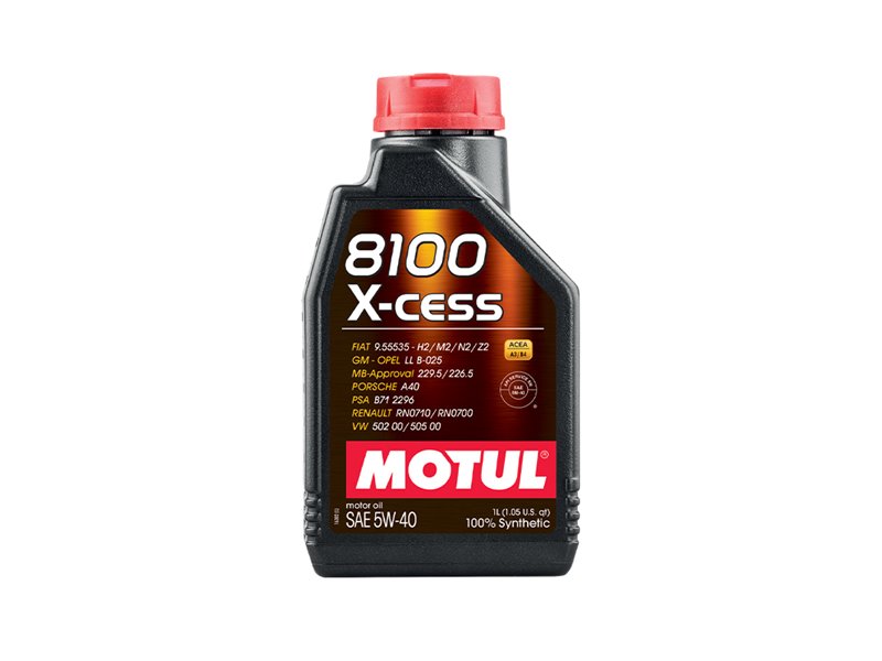 Aceite Motor MOTUL 8100 X-CESS 5W-40 1L