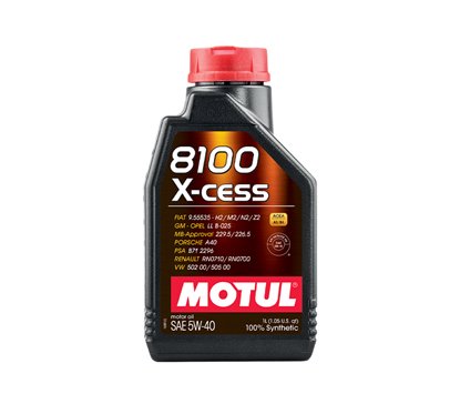 Engine Oil MOTUL 8100 X-CESS 5W40 1L