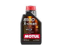 Aceite Motor MOTUL 8100 X-CLEAN C3 5W40 1L